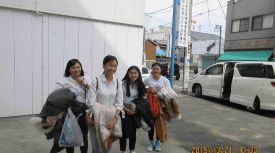 42期生 4名の技能実習生が入国